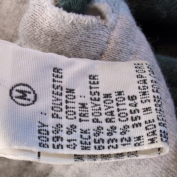 Pro Spirit Athletic Gear Forest Green Grey Gray Cotton Blend Sweatshirt Size M - Picture 4 of 7